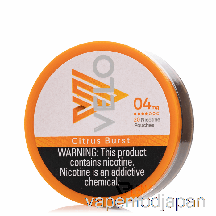 VAPE MOD VELO ニコチン パウチ - シトラス バースト 4mg